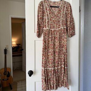 Old Navy long-sleeve floral maxi dress